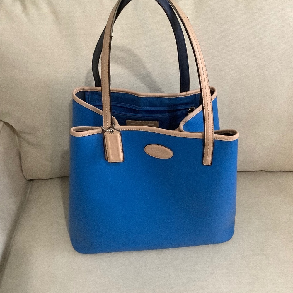 Coach Satchel with Matching File Folder and Wristlet